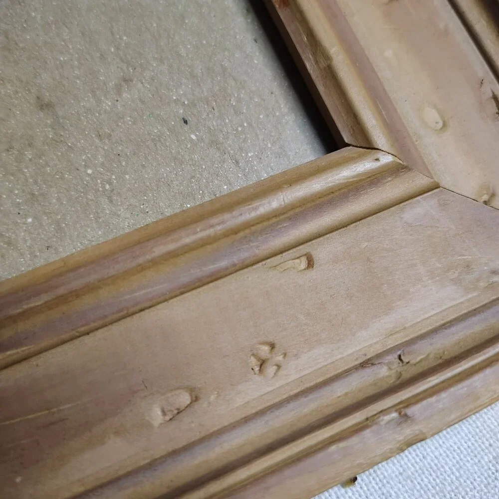 Rustic Wood 8x10 Picture Frame Natural Grain Look Wall Hanging Cottagecore Boho